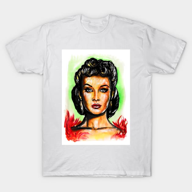 Scarlett O'Hara T-Shirt by Svetlana Pelin